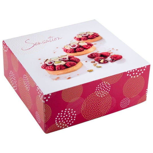 Boîte pâtisserie décor