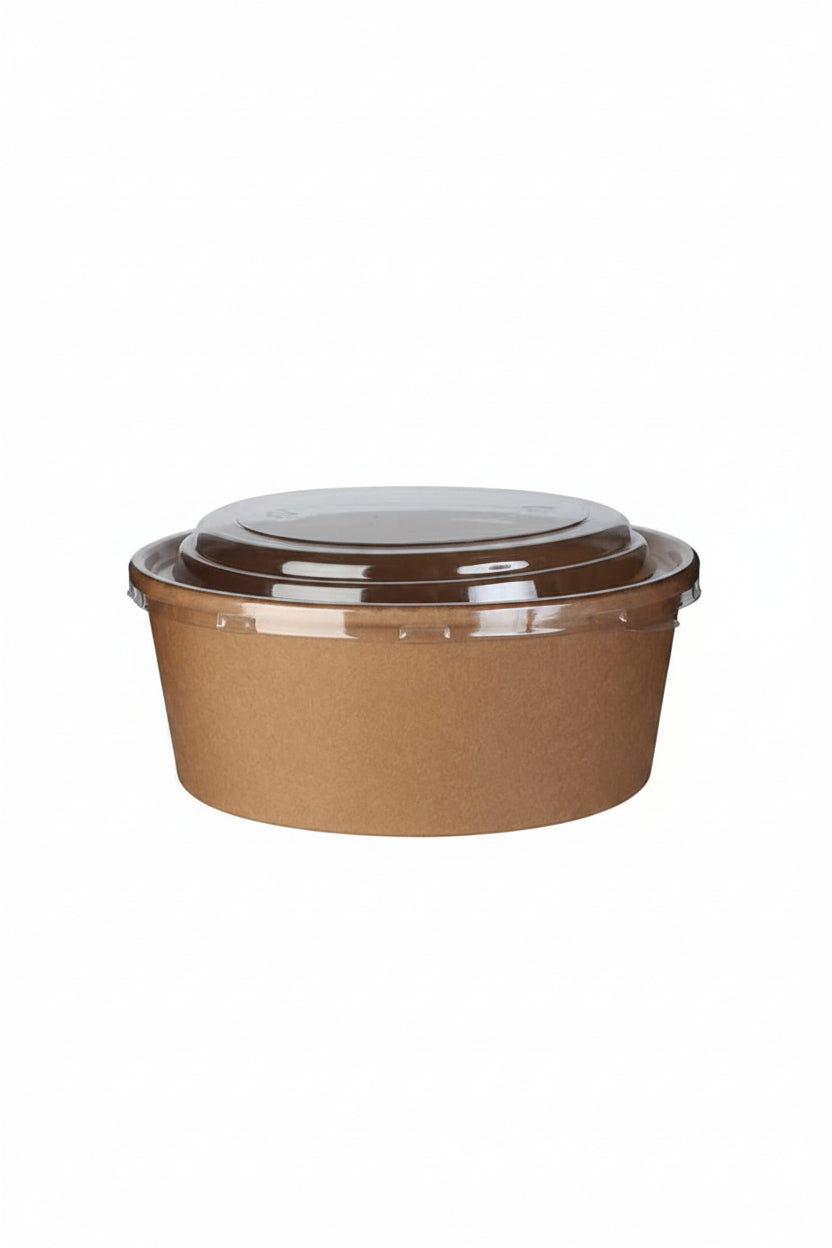 Saladier carton + couvercle x 50