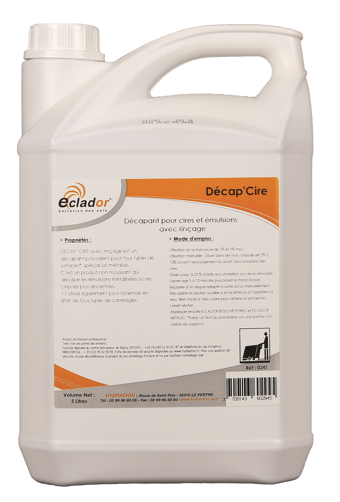 Décap’cire AR 5 L