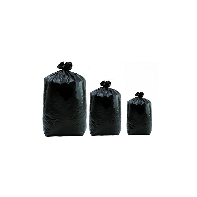 Sac poubelle noir renforcé Basse Densité