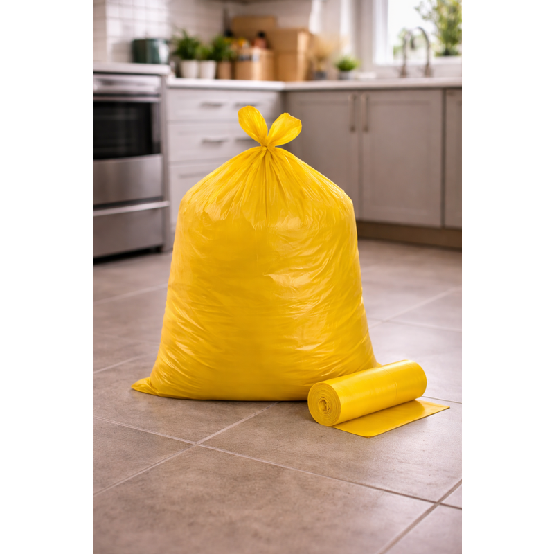 Sac poubelle PE-HD soudure étoile