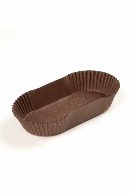 Caissette papier brun gateau individuel