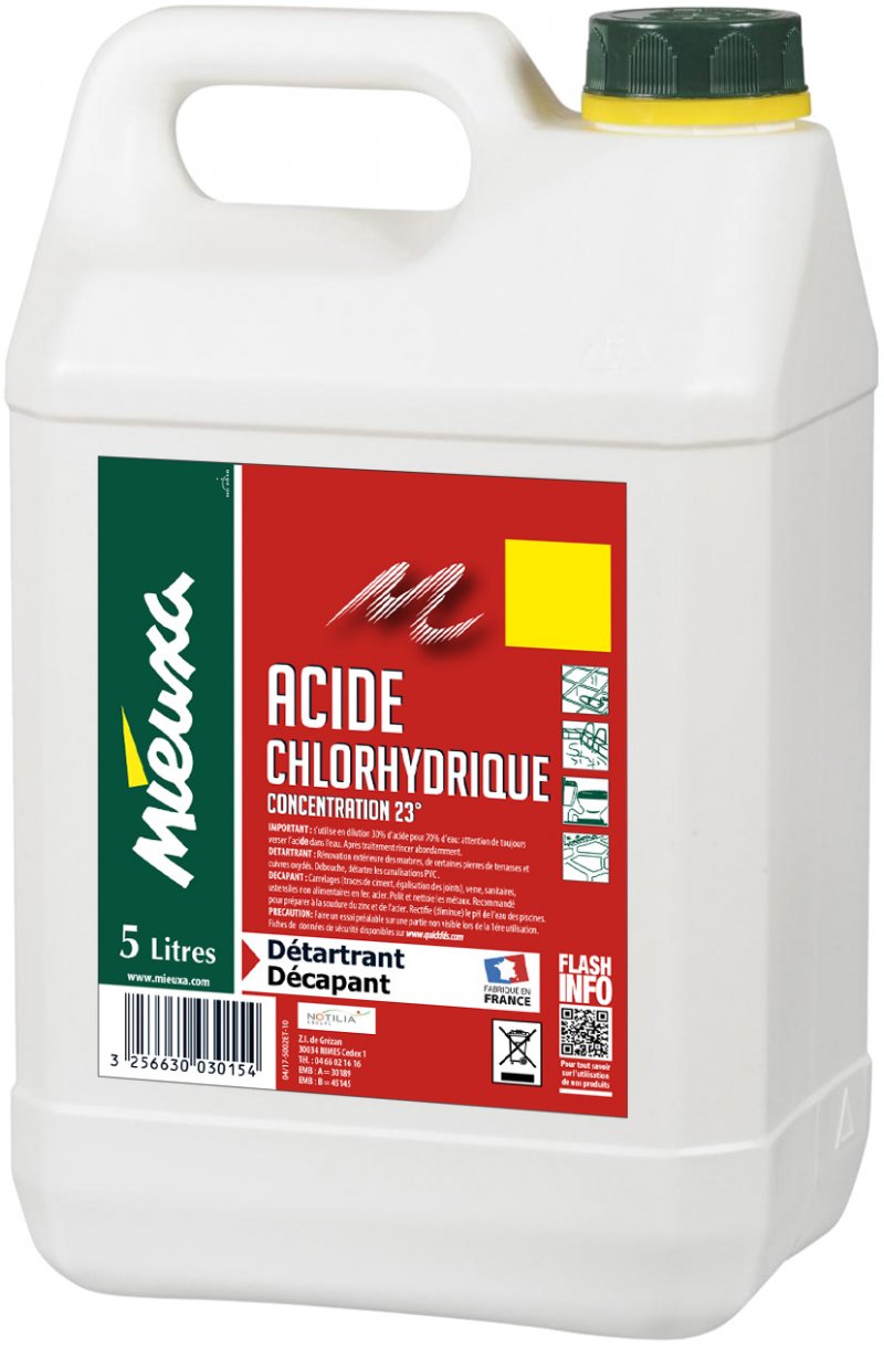 Acide Chlorhydrique 23%