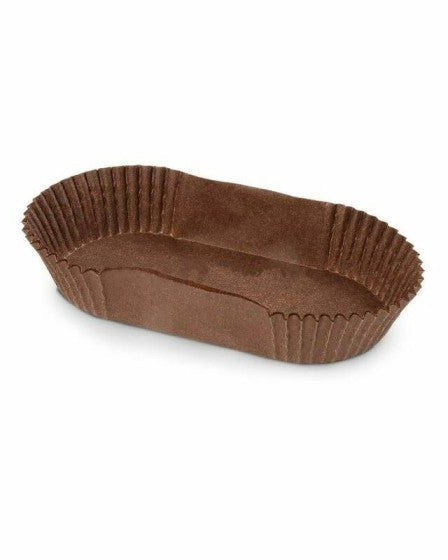 Caissette papier brun gateau individuel