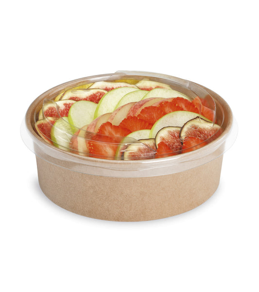 Saladier carton + couvercle x 50