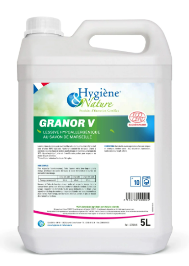 Lessive Granor V Ecocert 5 L **