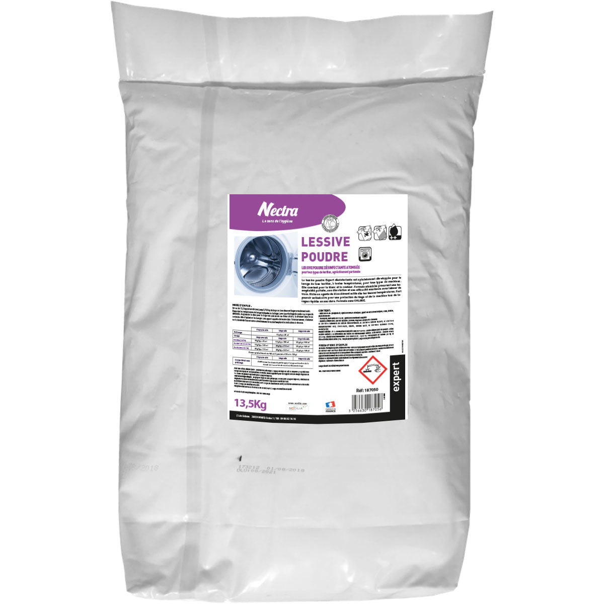 Lessive poudre désinfectante 13.5 kg **