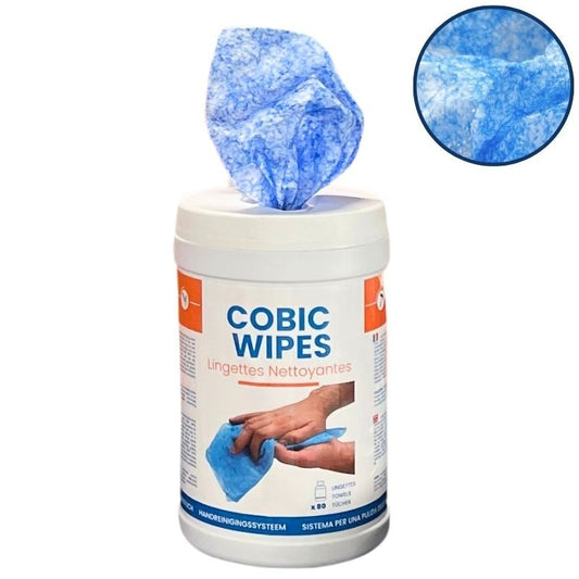 Cobic WIPES - Lingettes nettoyantes imprégnées x 80